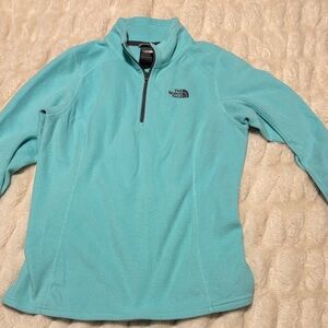 The North Face Aqua Blue Fleece Jacket